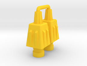 Streaker Rockets in Yellow Processed Versatile Plastic
