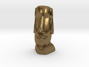 Moai-Standard version in Natural Bronze: Small