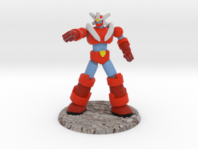 Big Science Retro-Mecha - 6mm Scale, with Base in Full Color Sandstone: 6mm