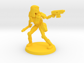 Colonial Marshal in Yellow Processed Versatile Plastic