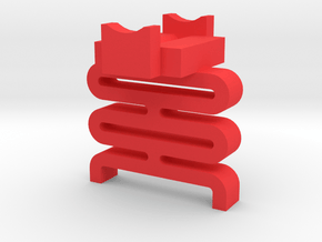 Spectrum 128 Leg Spring in Red Processed Versatile Plastic