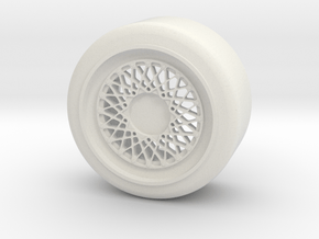 M3 DTM Wheel #2 in White Natural Versatile Plastic