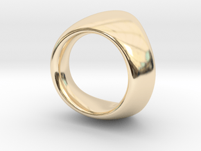 Curve Ring  in 14K Yellow Gold