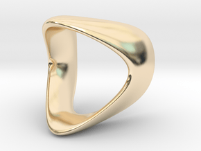 Curve Ring  in 14K Yellow Gold