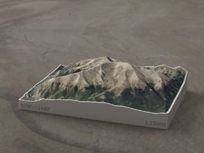 Mt. Elbert, Colorado, USA, 1:75000 in Full Color Sandstone