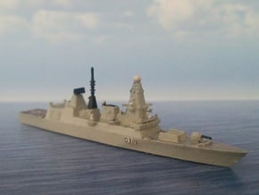 1/2000 HMS Daring in Tan Fine Detail Plastic