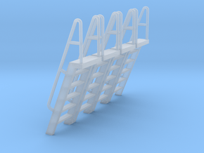 HO Scale Ladder 6 in Smooth Fine Detail Plastic