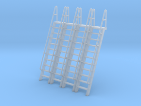 HO Scale Ladder 11 in Smooth Fine Detail Plastic