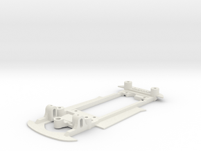 Chassis for Carrera Slot Car Ref:30505 z coupe in White Natural Versatile Plastic