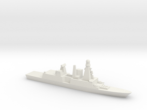 Forbin-Class Frigate, 1/1250 in White Natural Versatile Plastic