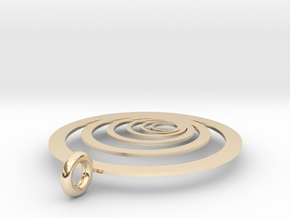 Moon Rings in 14K Yellow Gold