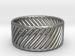 TIS_ring_CYLINDER_05a in Natural Silver