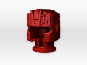 Titans Return Quickswitch helm in Red Processed Versatile Plastic