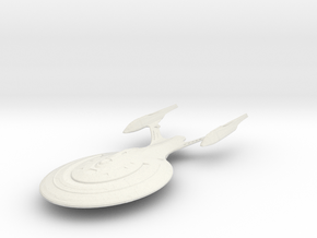 Enterprise F Class in White Natural Versatile Plastic