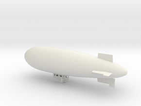 US ARmy Airship "TC-12-264" 1/350 scale in White Natural Versatile Plastic
