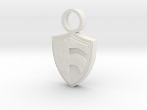 Shield of Faith in White Natural Versatile Plastic