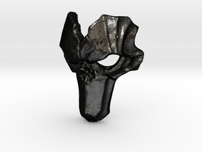 Death Mask Imperial Knight Scale  in Matte Black Steel
