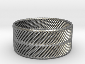 RING_TIS_CYLINDER_05bb in Natural Silver: 9 / 59