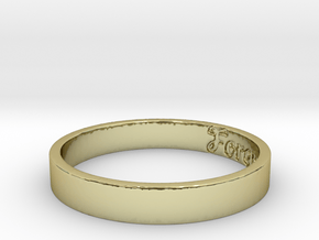 Forever Ring Ring Size 7 in 18k Gold