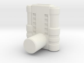 TitanMaster to TargetMaster Converter in White Natural Versatile Plastic: Small
