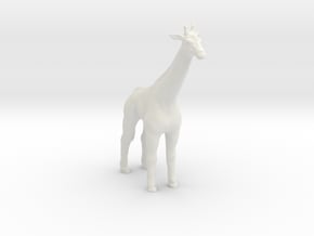 Printle Animal Giraffe - 1/48 in White Natural Versatile Plastic