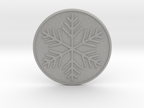 Snowflake Coaster in Aluminum