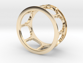 Hacienda Ring in 14K Yellow Gold: 4.5 / 47.75