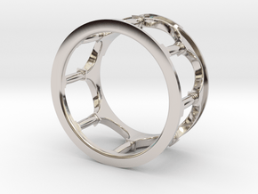 Hacienda Ring in Platinum: 4.5 / 47.75