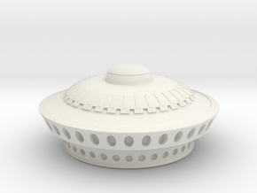 Saucer series 1972 in White Natural Versatile Plastic