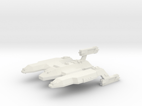 3788 Scale Lyran Lion Dreadnought (DN) CVN in White Natural Versatile Plastic