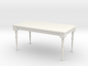 Printle Thing Table 04 - 1/24 in White Natural Versatile Plastic