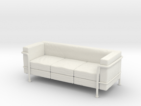 Printle Thing Sofa 03 - 1/24 in White Natural Versatile Plastic