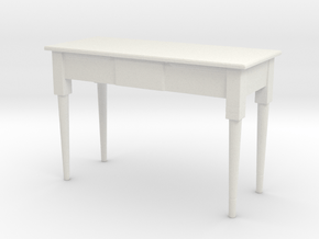 Printle Thing Table 06 - 1/24 in White Natural Versatile Plastic