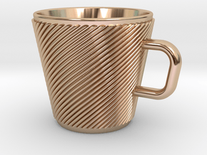 Espresso Cup - Precious metals in 14k Rose Gold