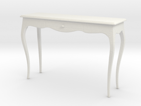Printle Thing Table 03 - 1/24 in White Natural Versatile Plastic