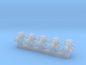Vise 5 Pack 1-87 HO Scale in Smooth Fine Detail Plastic