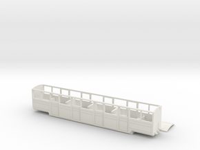 RHDR 20 seat teak saloon in White Natural Versatile Plastic