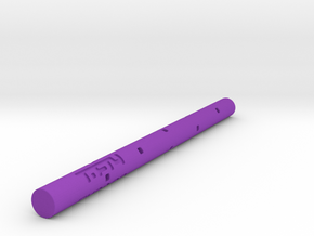 Adapter: Euro RB to Coleto (Fixed Length) in Purple Processed Versatile Plastic