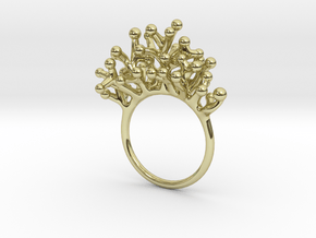 Ring Botryoides in 18k Gold Plated Brass: 7 / 54