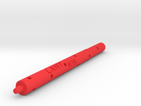 Adapter: Lamy M16 to Uni UMR-109 in Red Processed Versatile Plastic