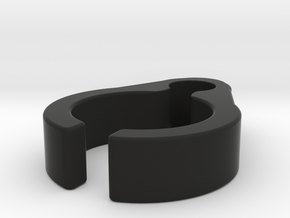  Metal Detector coil wire clip for garrett Atpro  in Black Natural Versatile Plastic