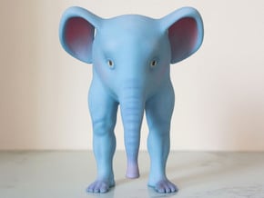 The Bipedal Elephant in Full Color Sandstone