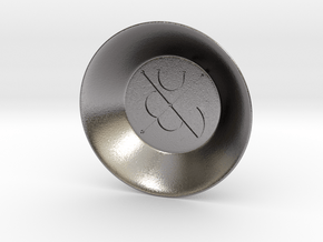 Seal of Mars Charging Bowl (small) in Polished Nickel Steel