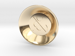 Seal of Mars Charging Bowl (small) in 14K Yellow Gold