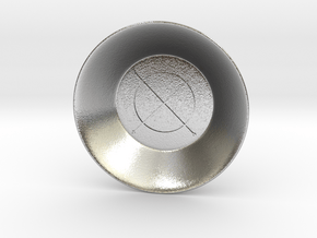 Seal of Jupiter Charging Bowl (small) in Natural Silver