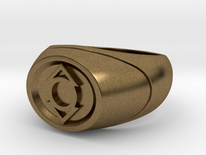 Indigo Lantern Ring - WotGL in Natural Bronze