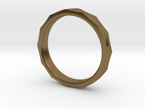 Engineers Ring - Size 6 US in Polished Bronze