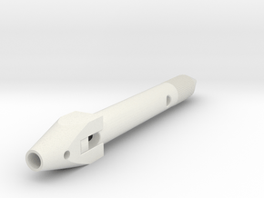 Rocket Assembly 10 MM in White Natural Versatile Plastic