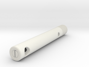 Mitchell Stylus Brush (10 mm Diameter) in White Natural Versatile Plastic
