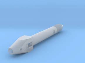 Rocket Assembly .375 Inch in Smooth Fine Detail Plastic